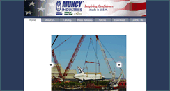 Desktop Screenshot of muncyindustries.com